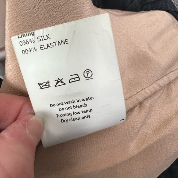 Antonio Berardi Dress Womens size 8 Black Ruffled Modal Jersey - Picture 11 of 12